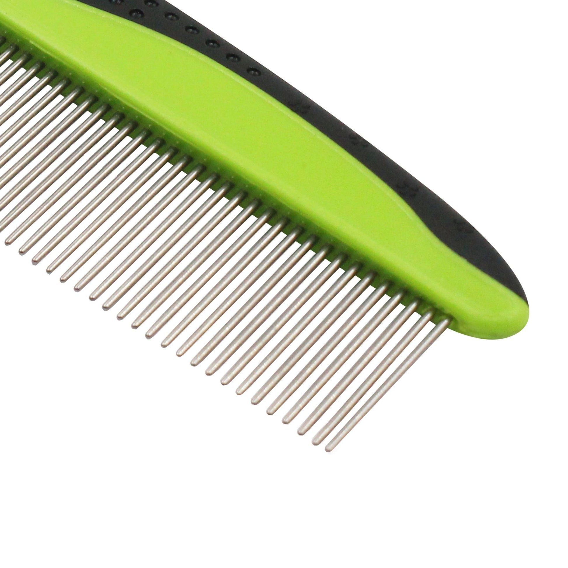 Grip Ease' Wide and Narrow Tooth Grooming Pet Comb