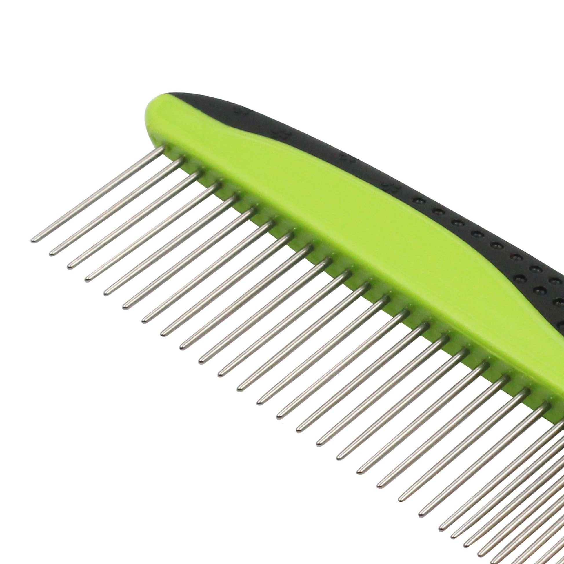 Grip Ease' Wide and Narrow Tooth Grooming Pet Comb