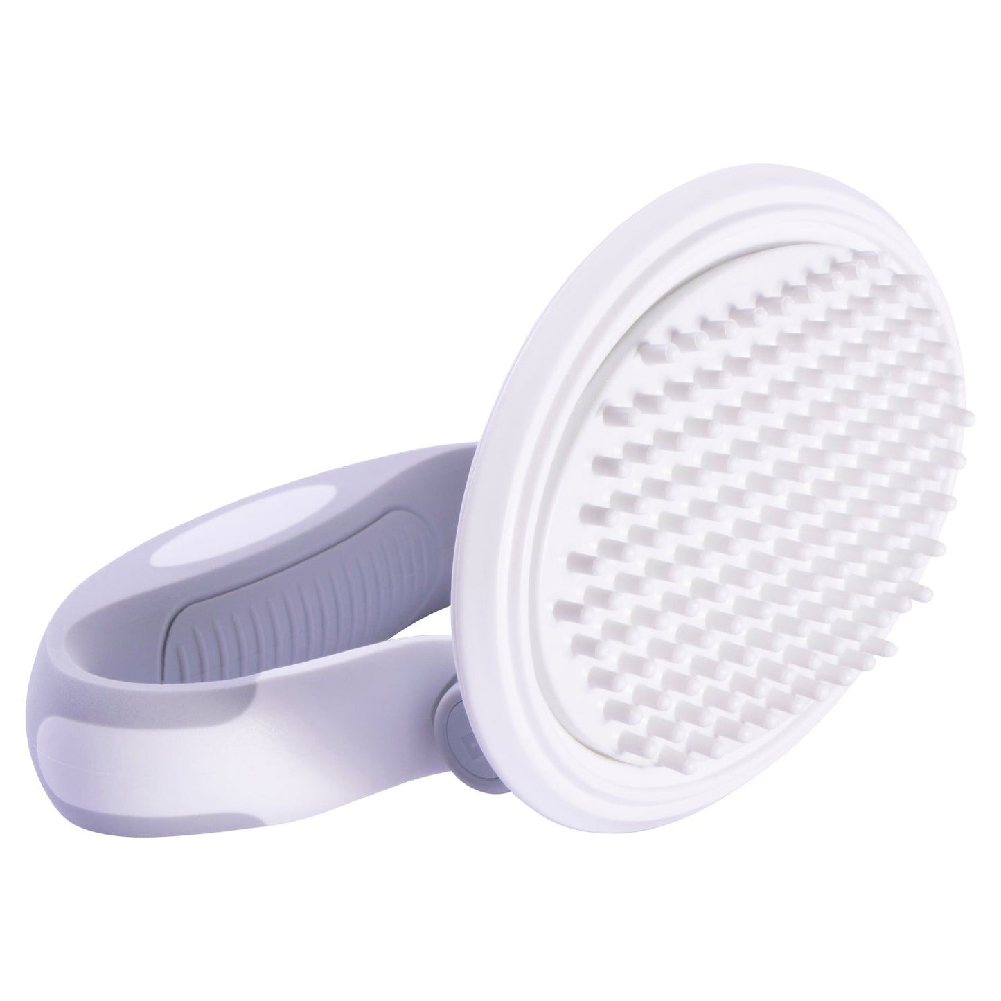 Swivel Travel Silicone Massage Grooming Cat Brush