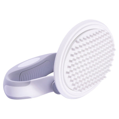 Swivel Travel Silicone Massage Grooming Cat Brush