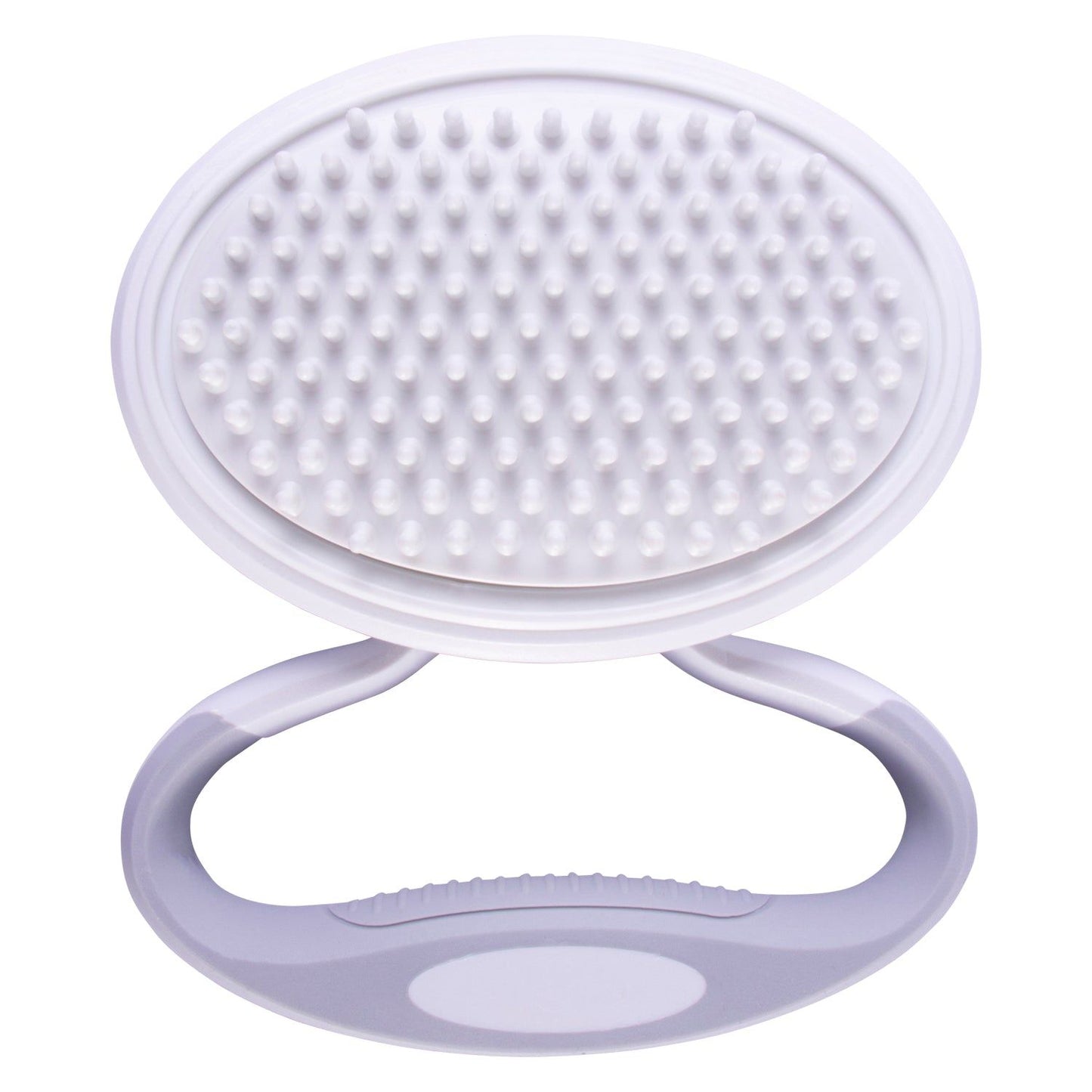 Swivel Travel Silicone Massage Grooming Cat Brush