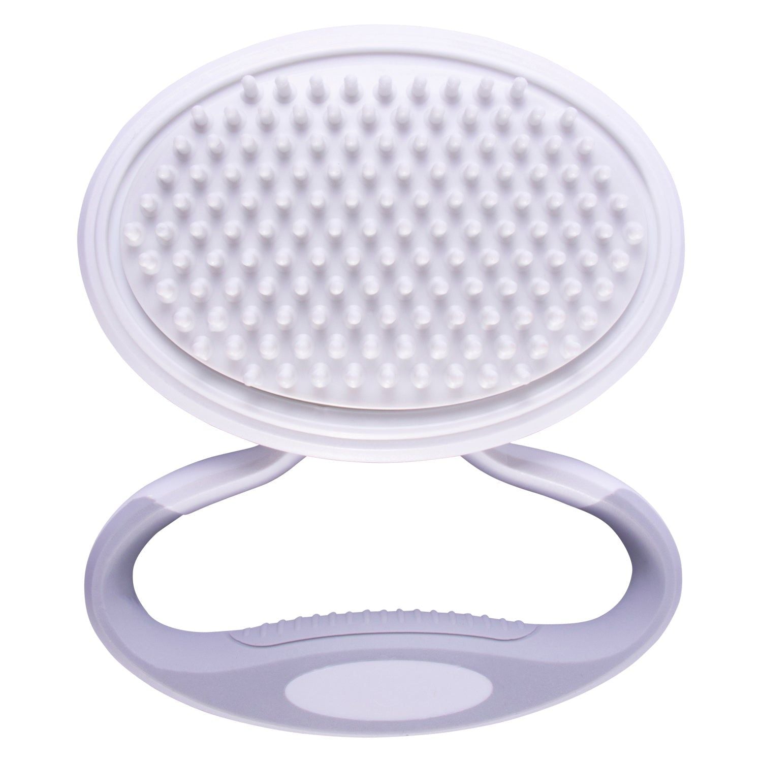 Swivel Travel Silicone Massage Grooming Cat Brush