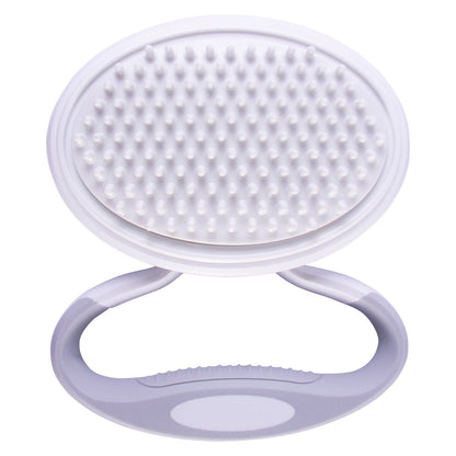 Swivel Travel Silicone Massage Grooming Cat Brush
