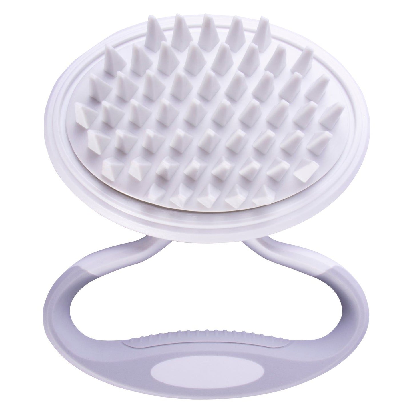 Swivel Travel Silicone Massage Grooming Pet Brush