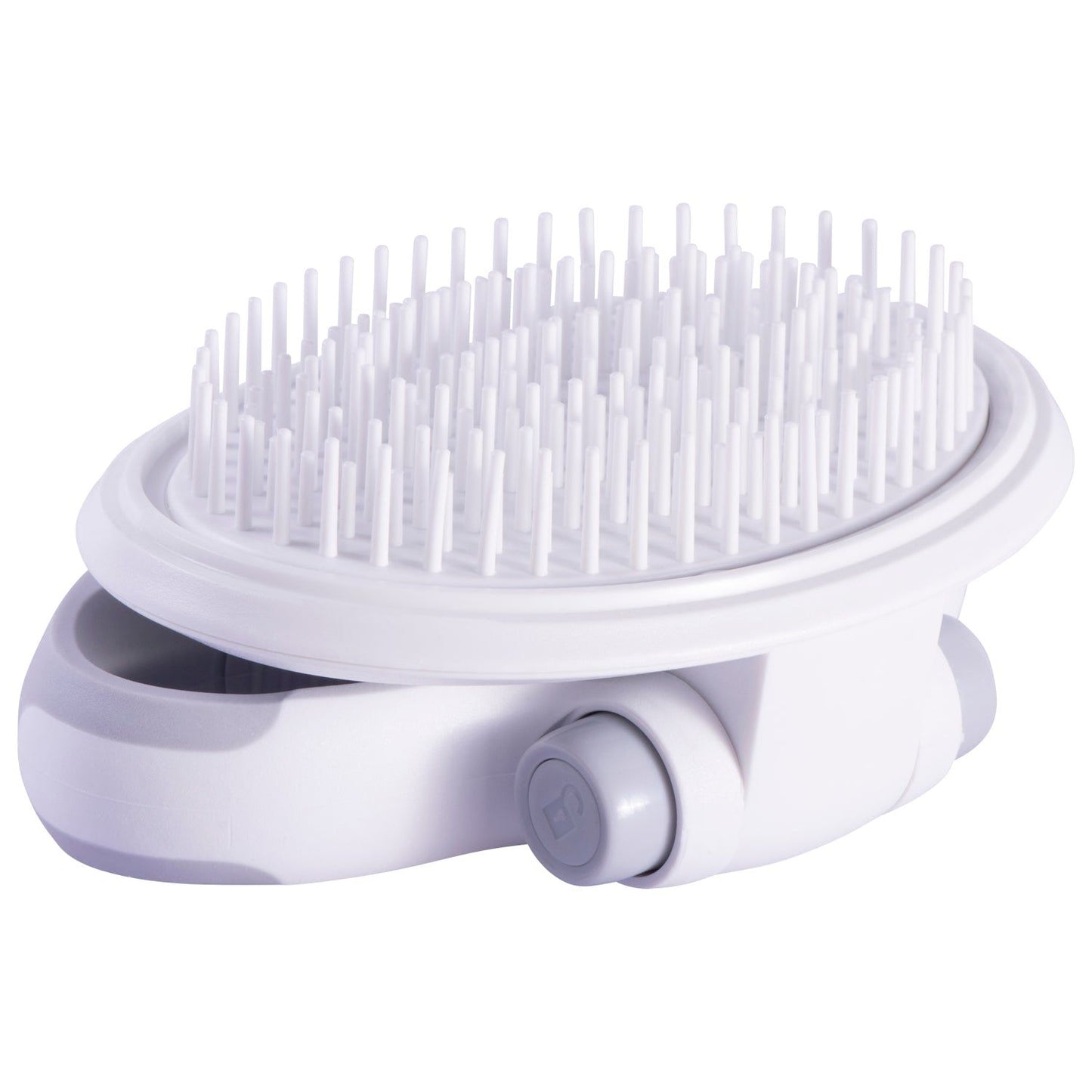 Swivel Travel Soft Grooming Pet Pin Brush