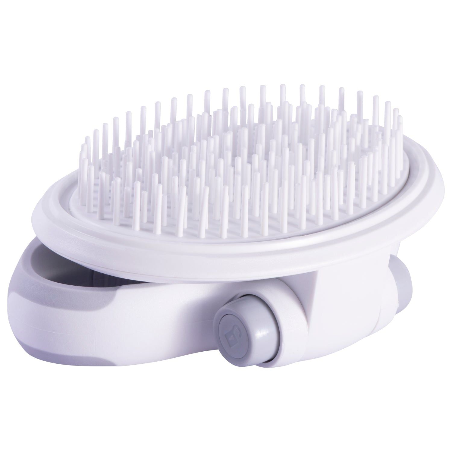 Swivel Travel Soft Grooming Pet Pin Brush