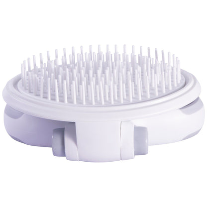 Swivel Travel Soft Grooming Pet Pin Brush