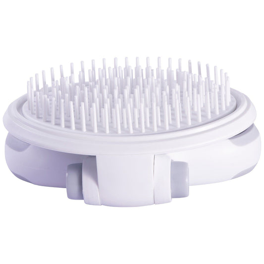 Swivel Travel Soft Grooming Pet Pin Brush