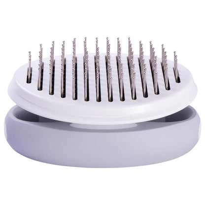 Travel Self-Cleaning Swivel Grooming Pet Pin Brush
