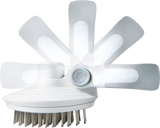 Travel Self-Cleaning Swivel Grooming Pet Pin Brush