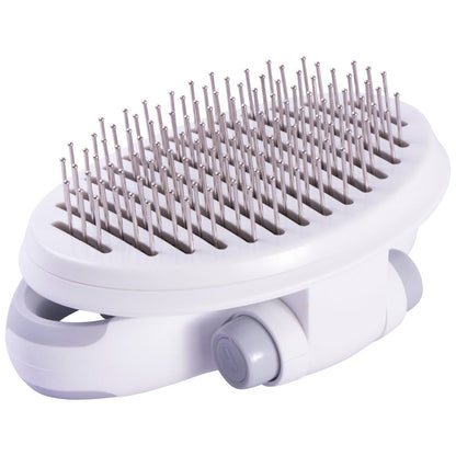 Travel Self-Cleaning Swivel Grooming Pet Pin Brush