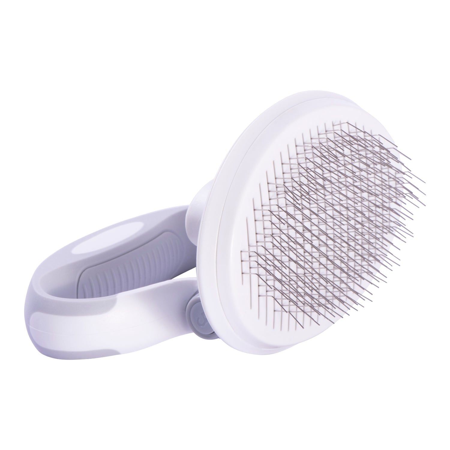 Travel Self-Cleaning Swivel Grooming Slicker Pet Brush