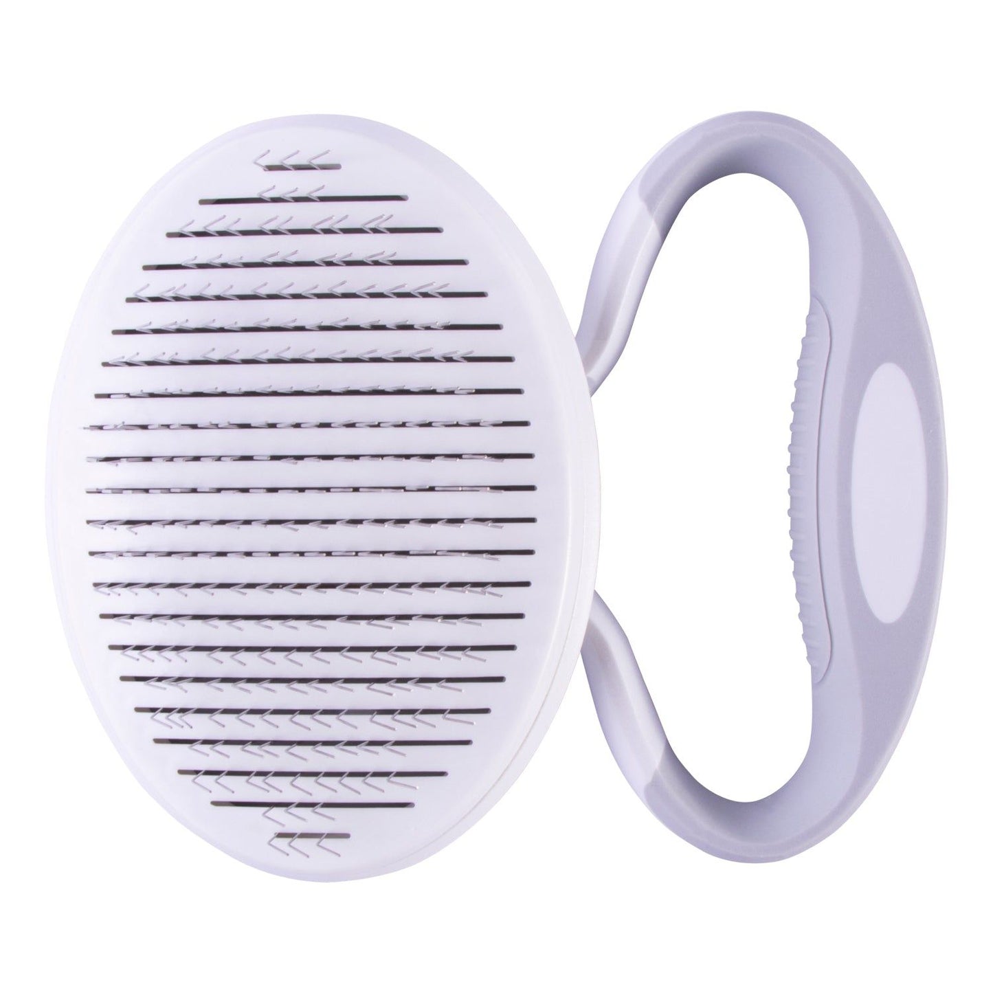 Travel Self-Cleaning Swivel Grooming Slicker Pet Brush