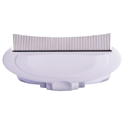 Travel Swivel Curved Pet Grooming Pin Comb