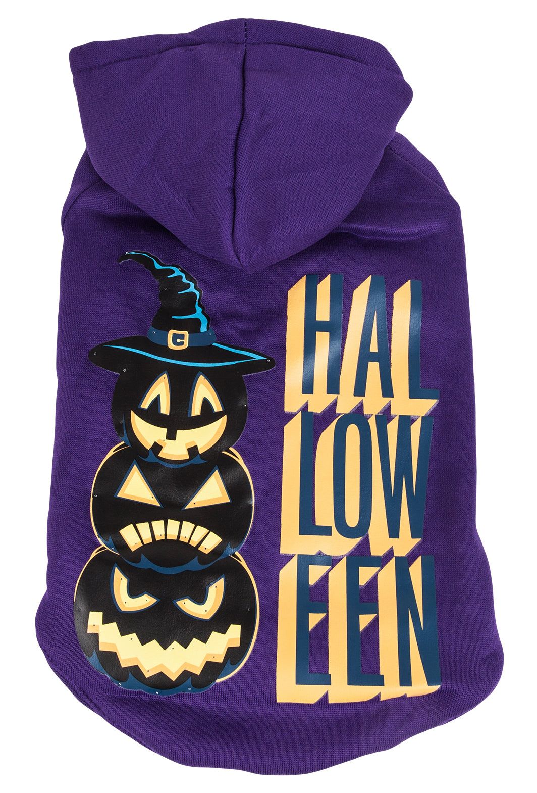 LED Lighting Halloween Happy Snowman Hooded Sweater Pet Costume
