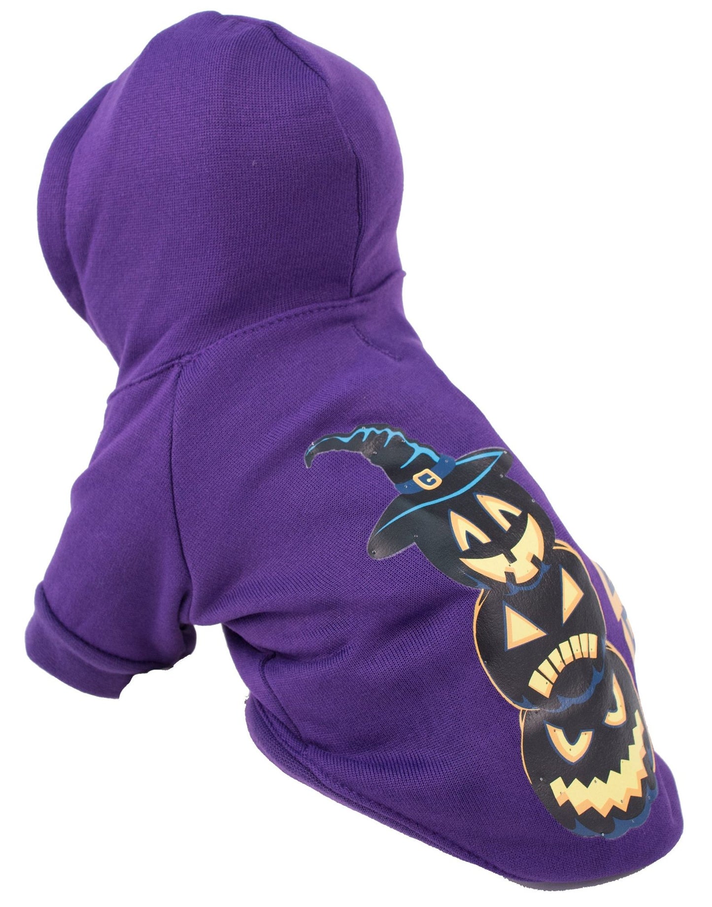 LED Lighting Halloween Happy Snowman Hooded Sweater Pet Costume