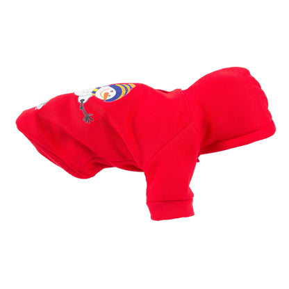 LED Lighting Holiday Snowman Hooded Sweater Pet Costume