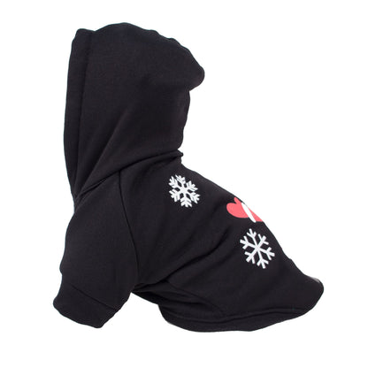 LED Lighting Juggling Santa Hooded Sweater Pet Costume