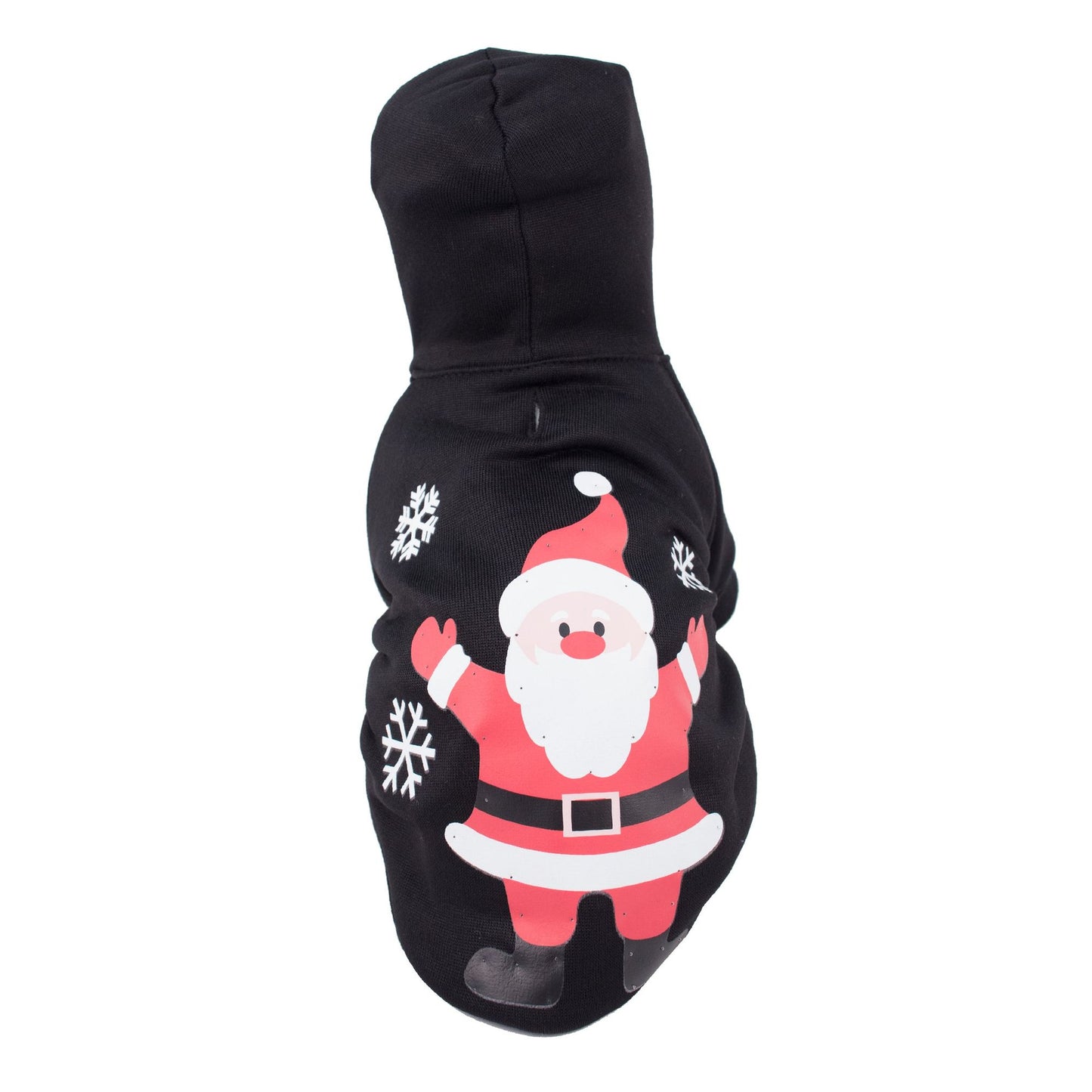LED Lighting Juggling Santa Hooded Sweater Pet Costume