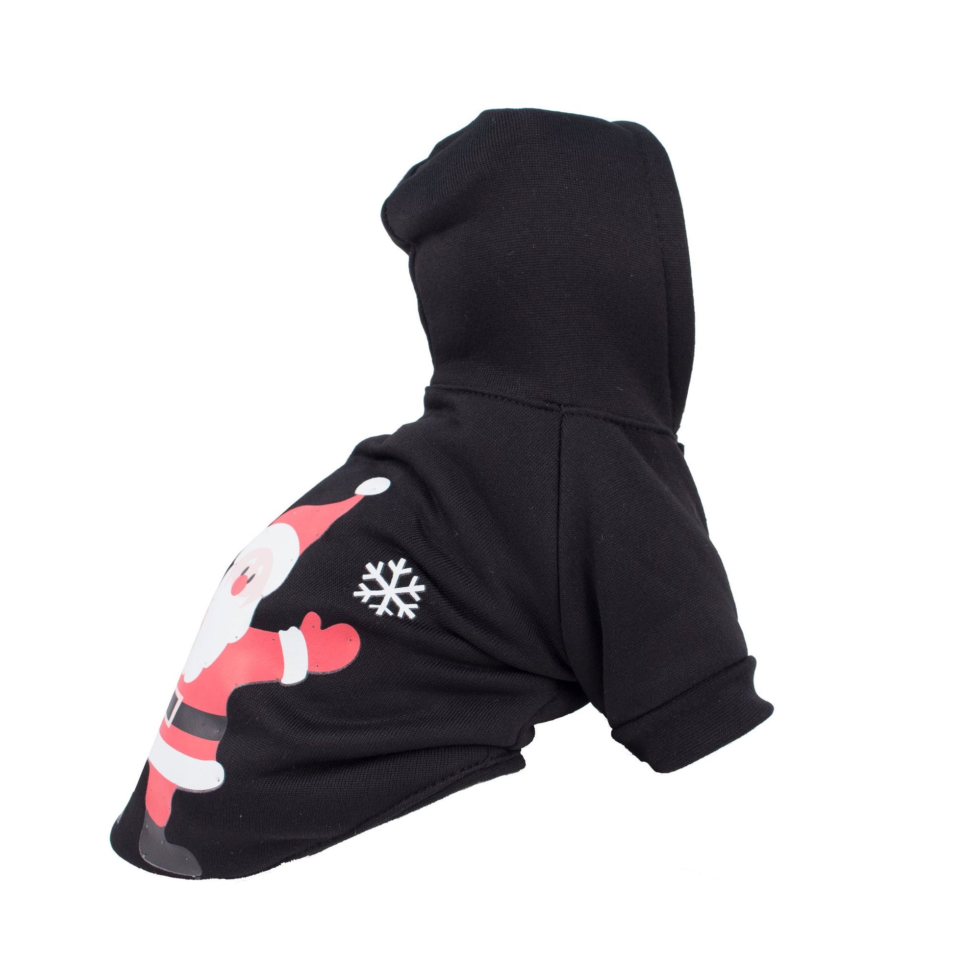 LED Lighting Juggling Santa Hooded Sweater Pet Costume