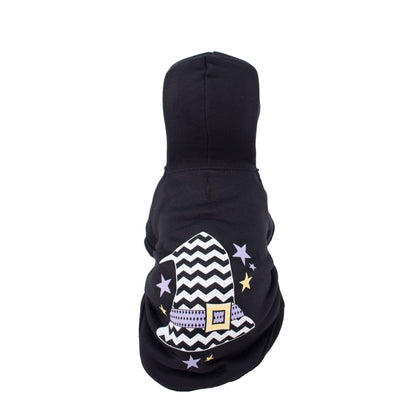 LED Lighting Magical Hat Hooded Sweater Pet Costume