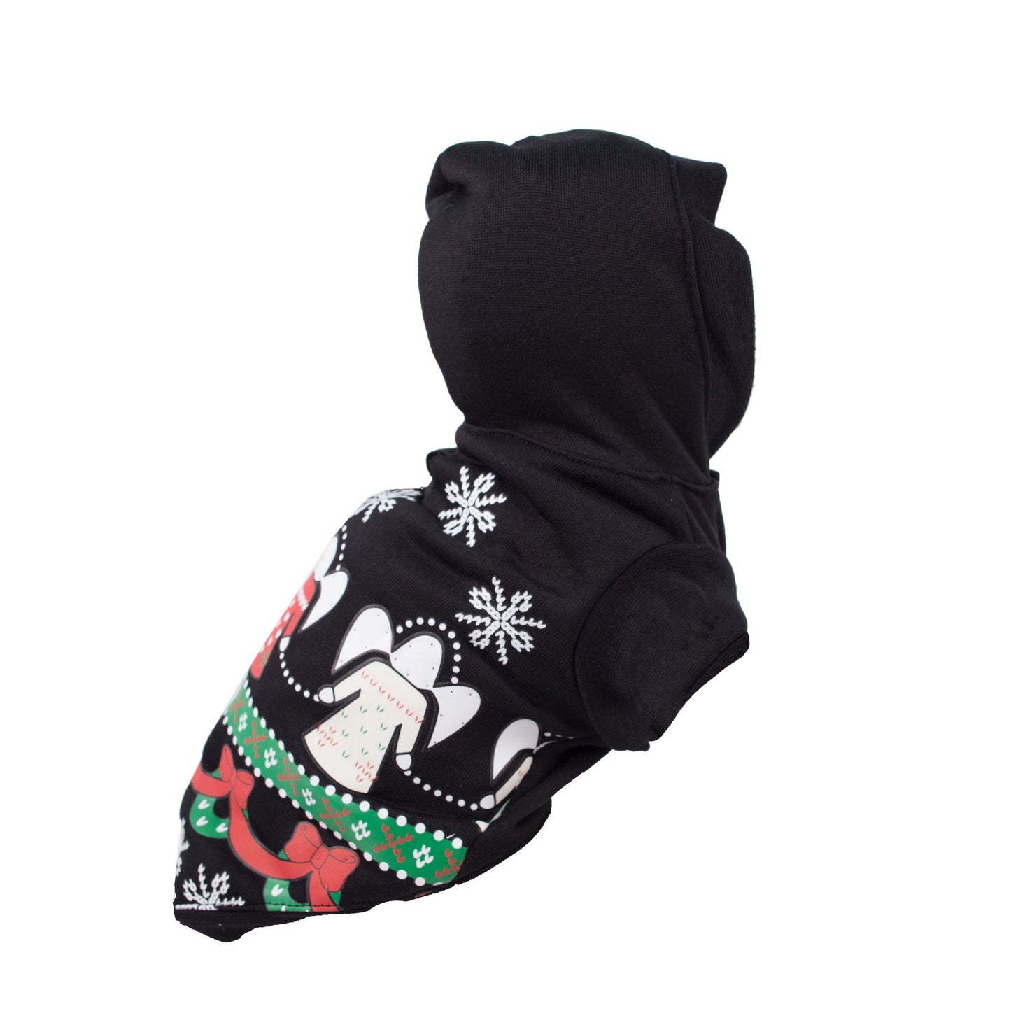 LED Lighting Patterned Holiday Hooded Sweater Pet Costume