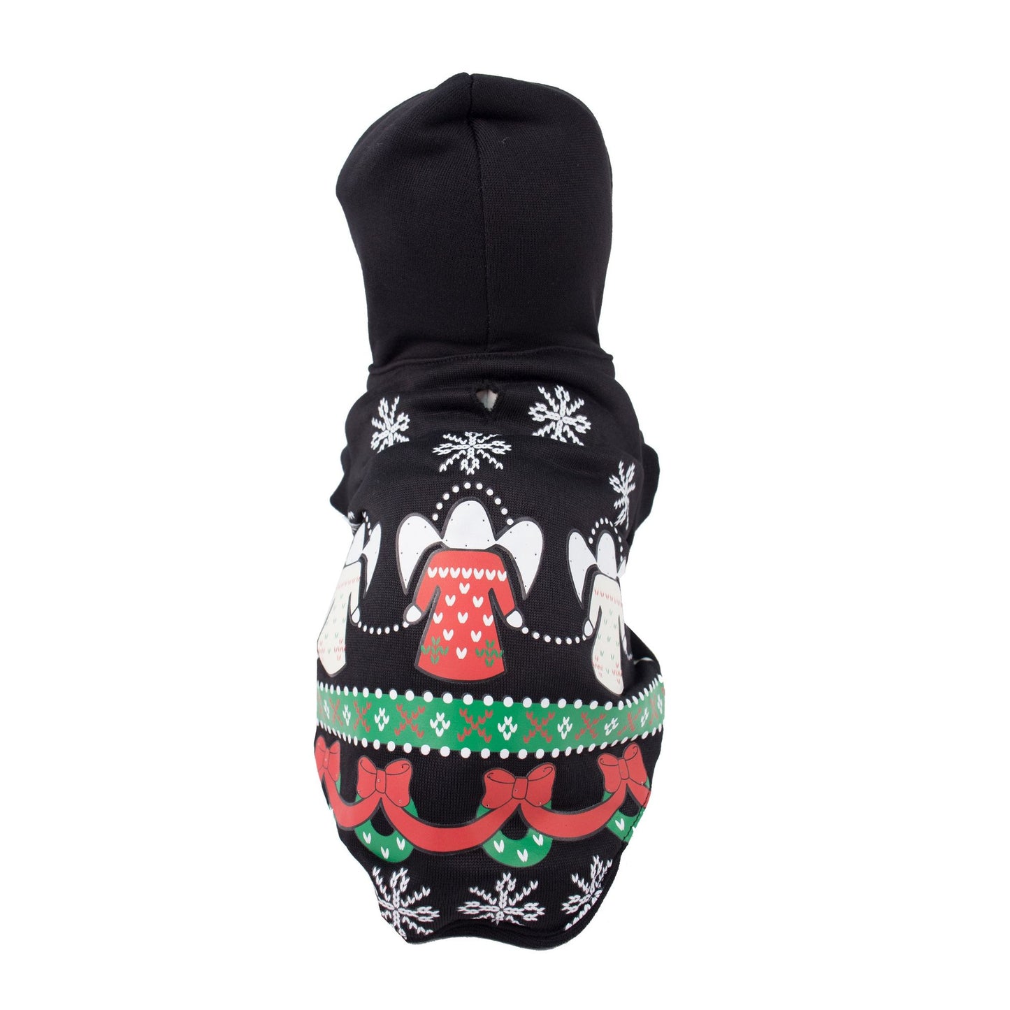LED Lighting Patterned Holiday Hooded Sweater Pet Costume