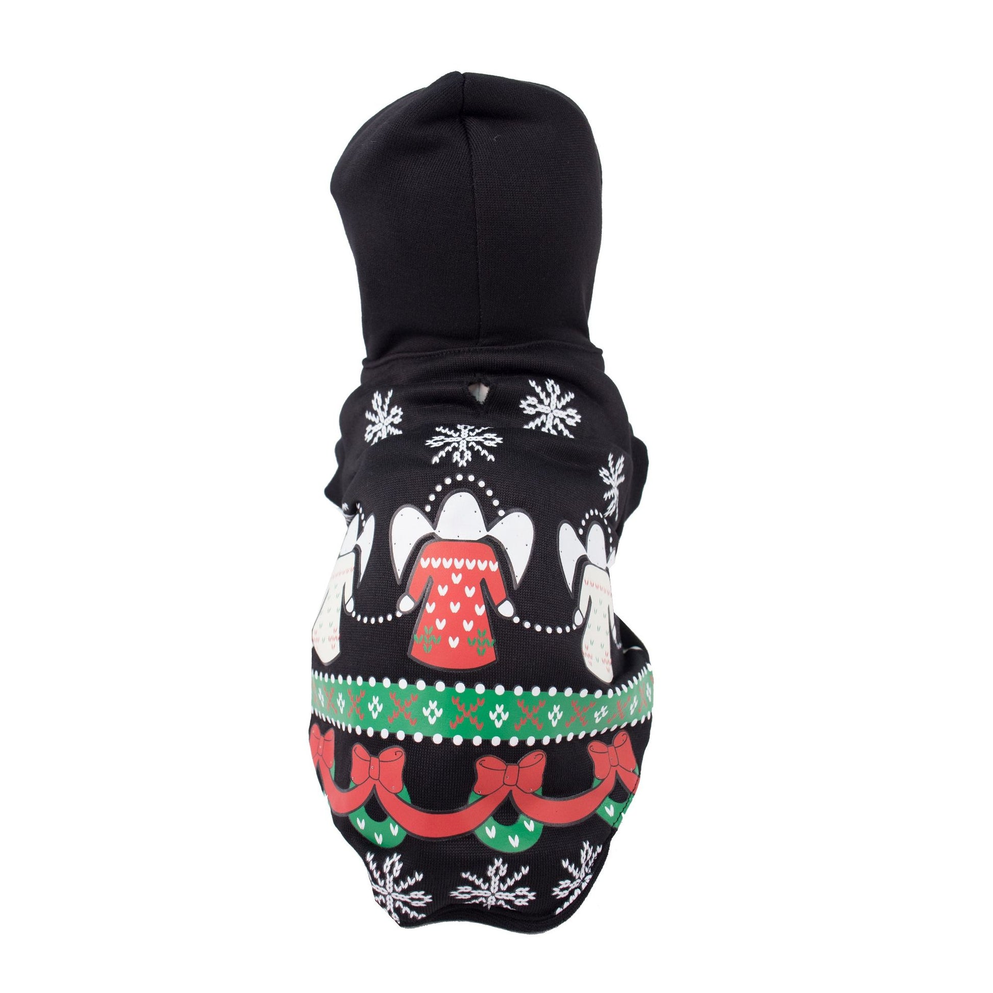 LED Lighting Patterned Holiday Hooded Sweater Pet Costume