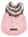Charming Designer Mink Fur Dog Coat Jacket