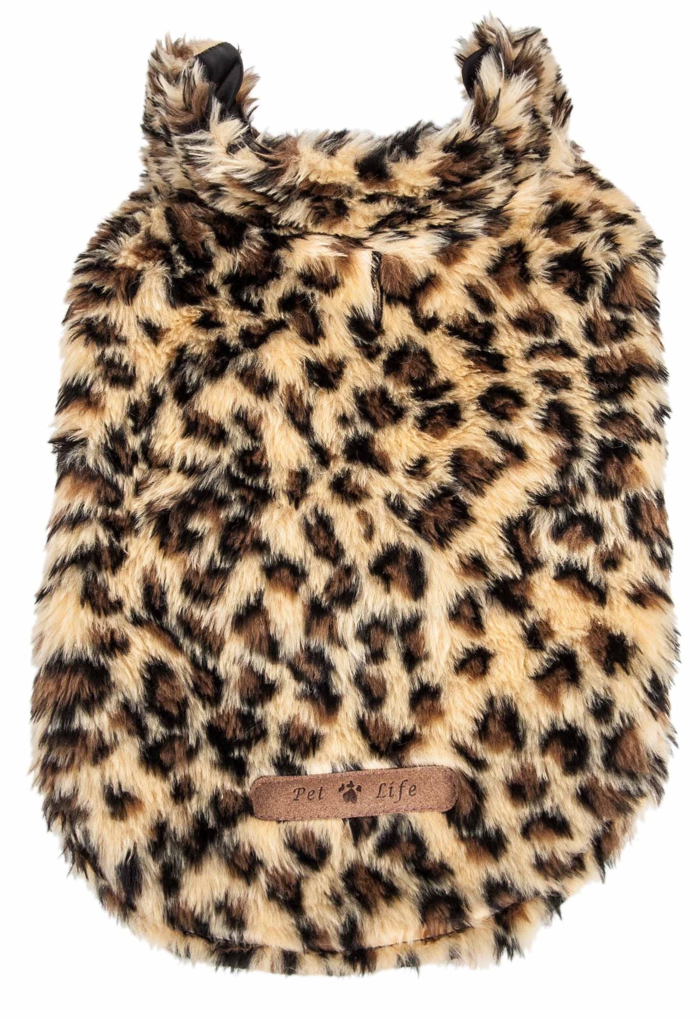 Ravishing Designer Spotted Cheetah Patterned Mink Fur Dog Coat