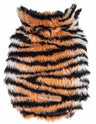 Glamourous Tiger Patterned Mink Fur Dog Coat Jacket