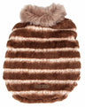 Tiramisu Patterned Mink Dog Coat Jacket