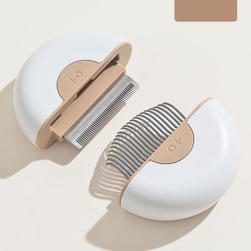 2-in-1 Travel Connecting Grooming Pet Comb and Deshedder