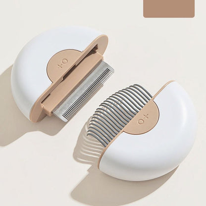 2-in-1 Travel Connecting Grooming Pet Comb and Deshedder