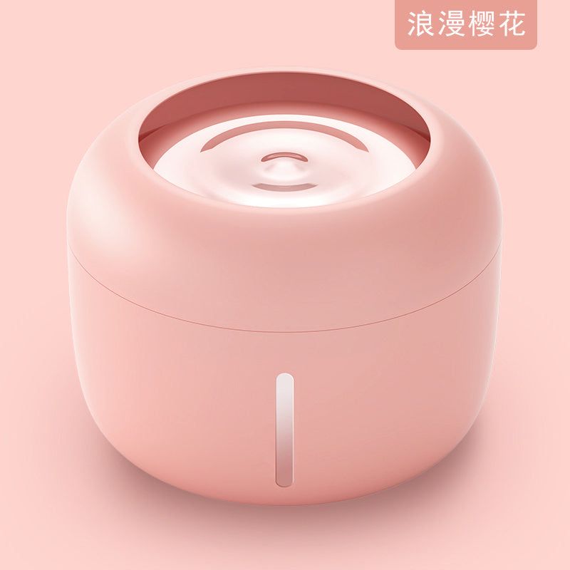 Ultra-Quiet Filtered Dog and Cat Fountain Waterer