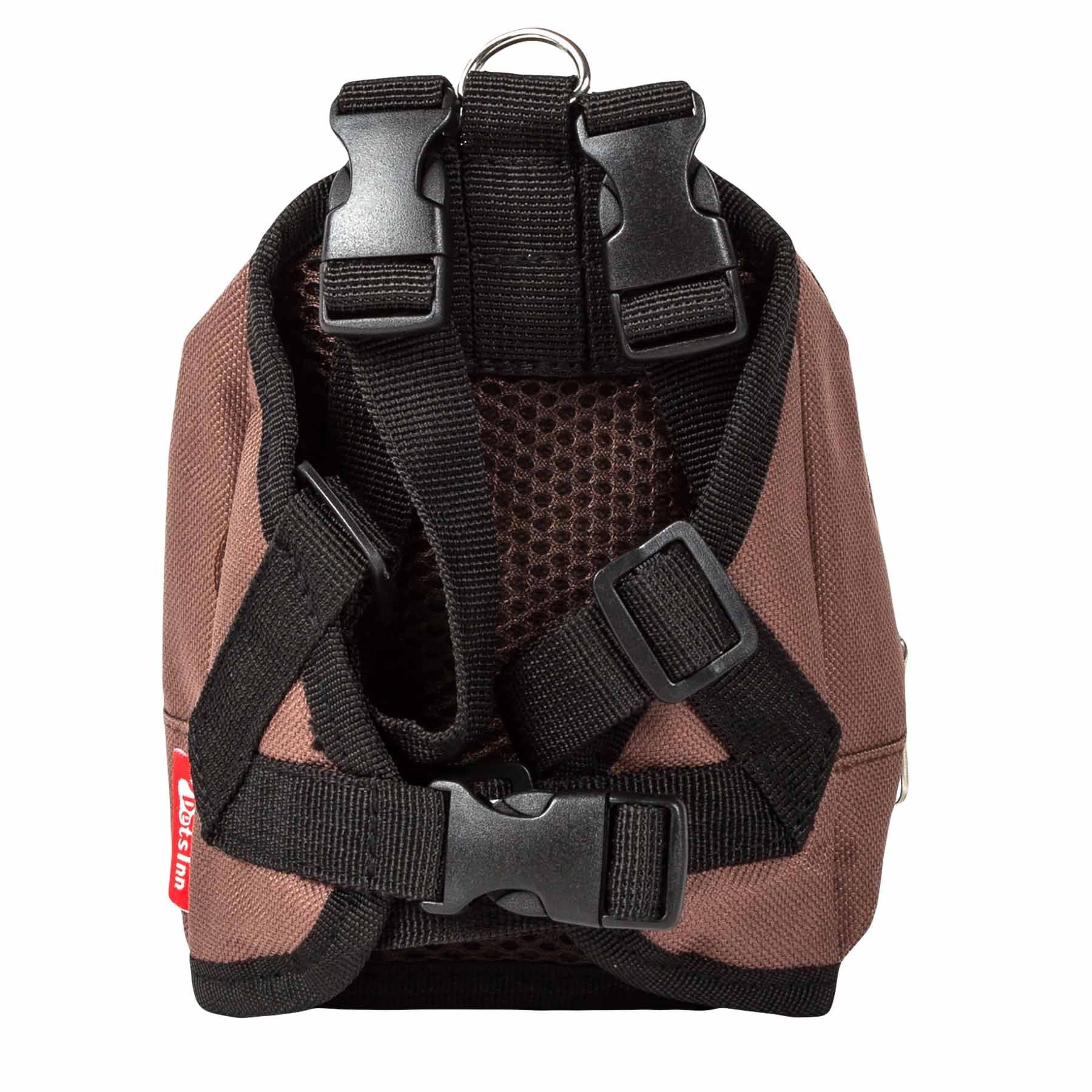 Large-Pocketed Compartmental Animated Dog Harness Backpack