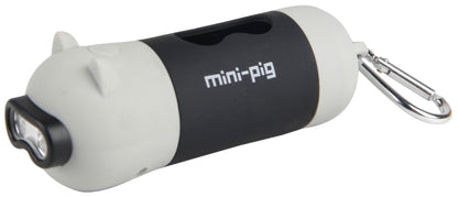LED Flashlight and Waste Bag Dispenser