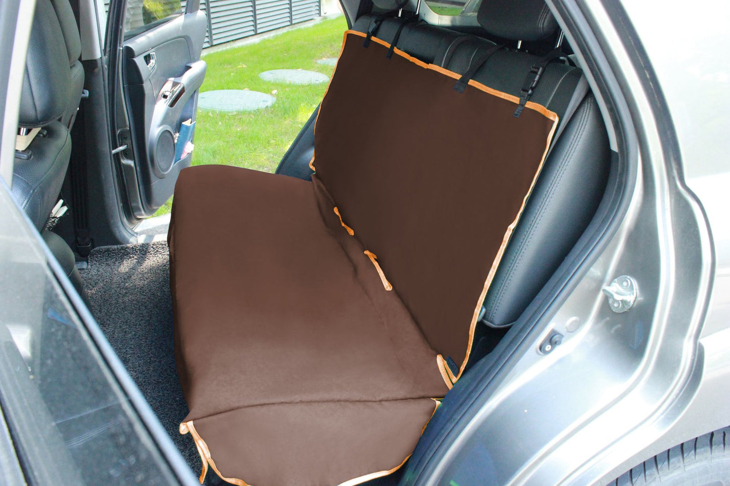 Open Road Mess-Free Back Seat Safety Car Seat Cover Protector