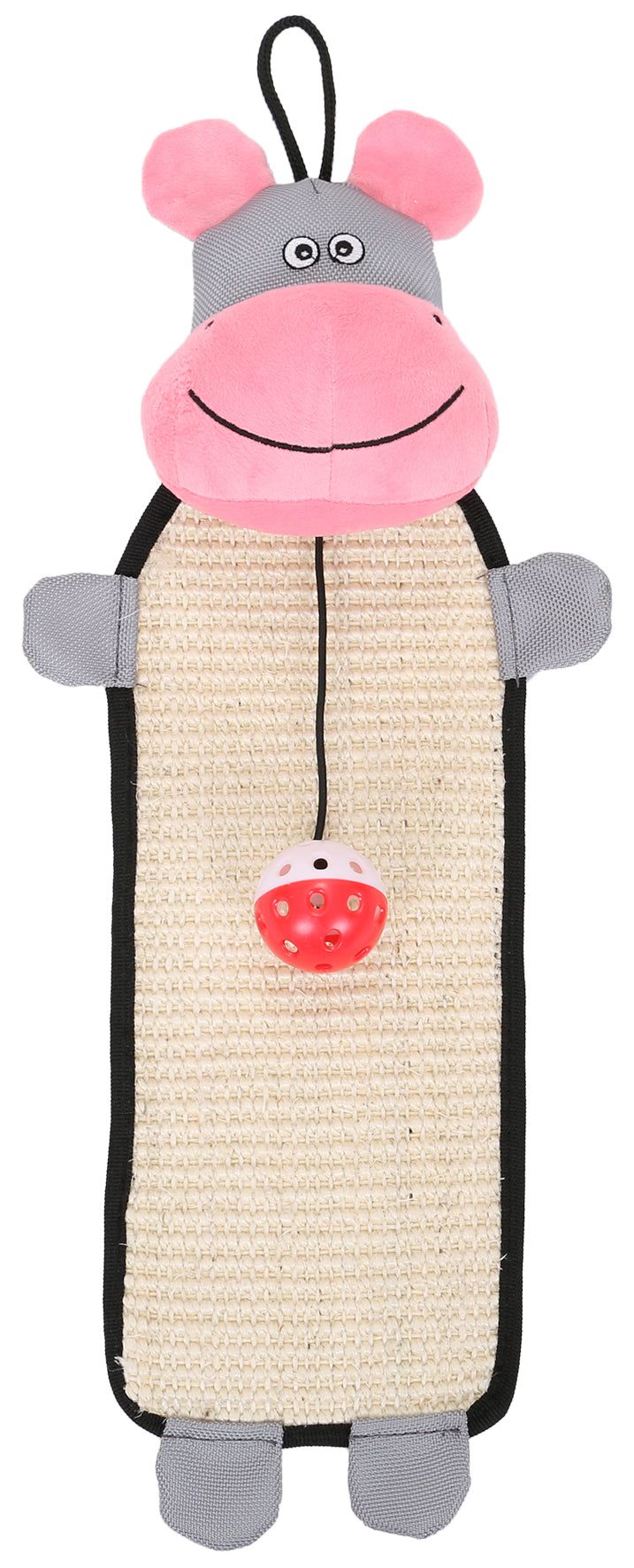 Paw-Pleasant Eco-Natural Sisal and Jute Hanging Carpet Kitty Cat
