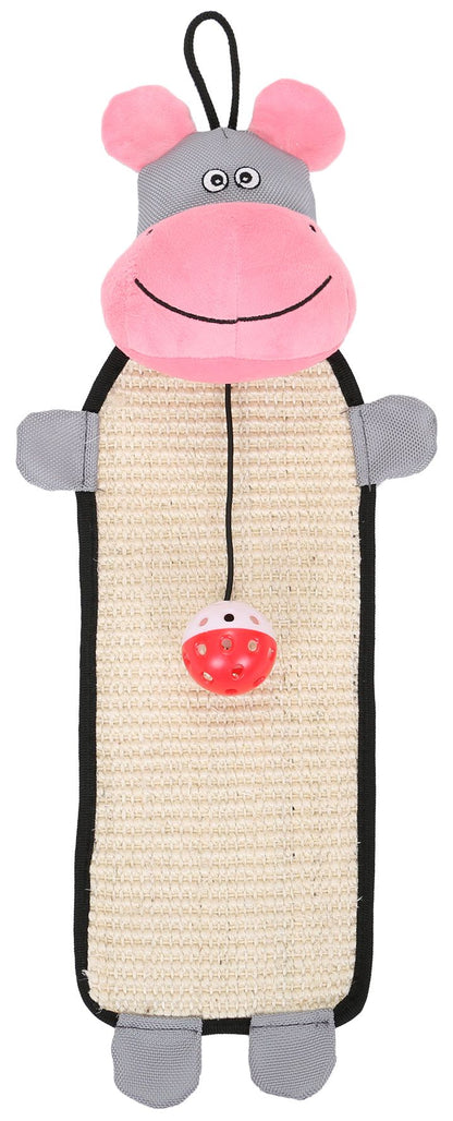 Paw-Pleasant Eco-Natural Sisal and Jute Hanging Carpet Kitty Cat