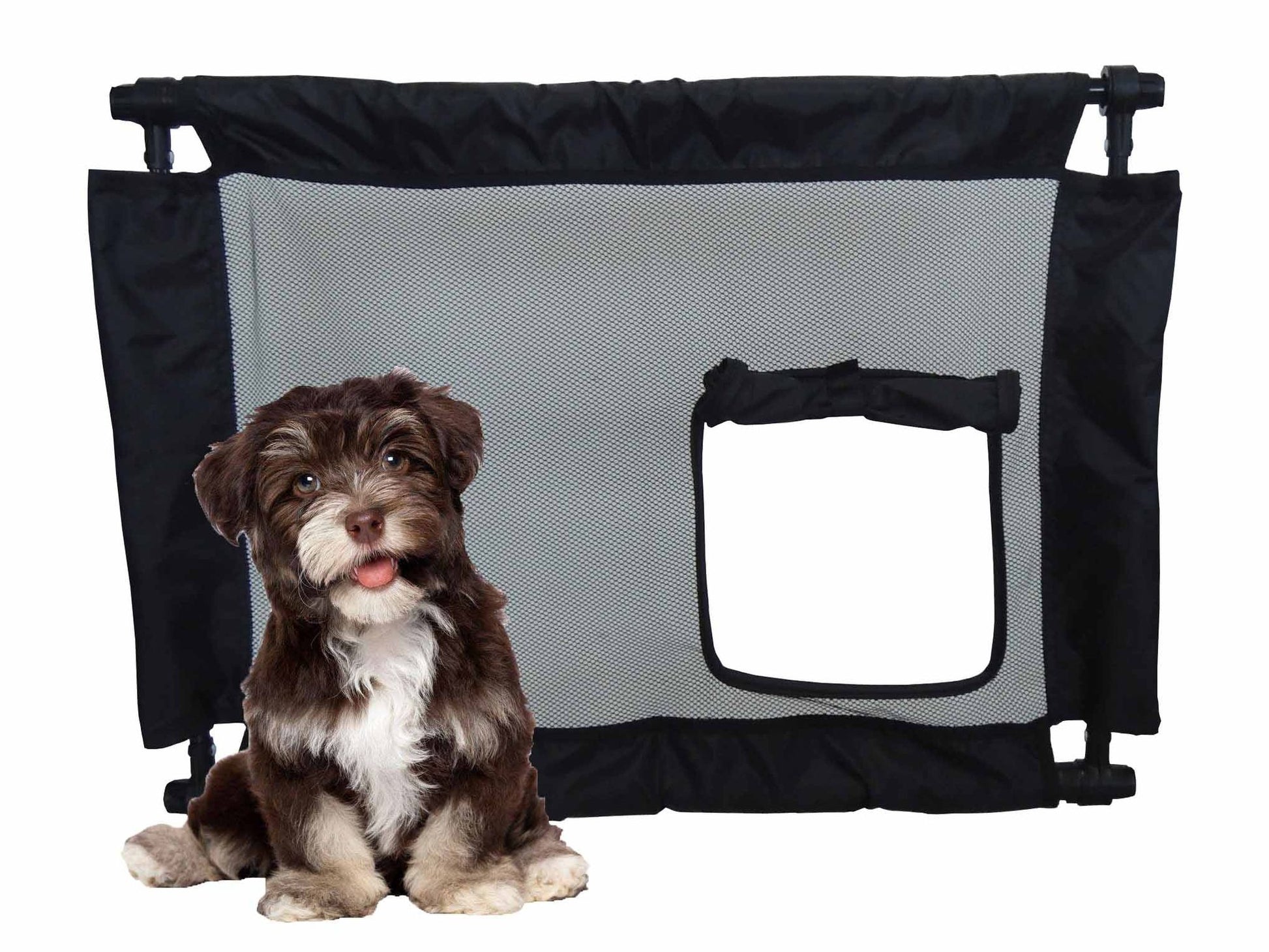 Porta-Gate Travel Collapsible and Adjustable Folding Pet Cat Dog