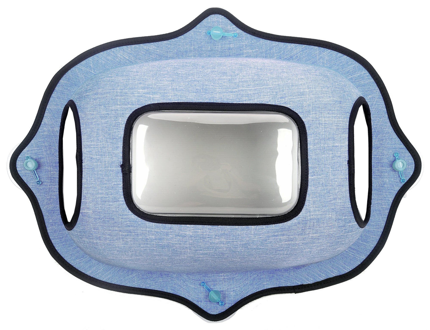 See-Through Suction Cup Kitty Cat Lounger and Bed