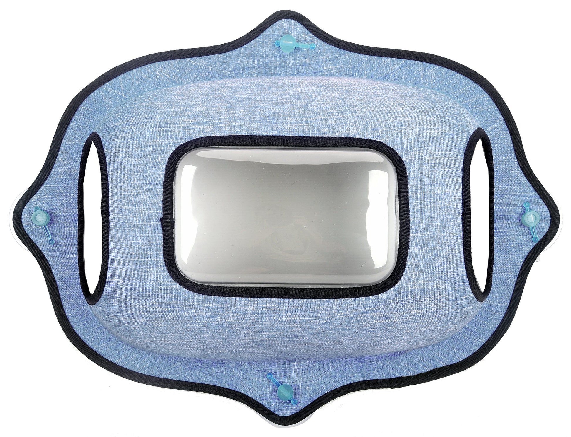 See-Through Suction Cup Kitty Cat Lounger and Bed