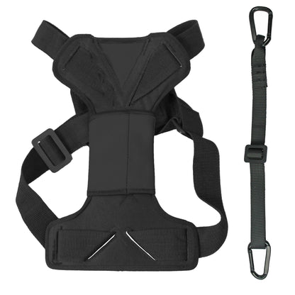Road-to-Safety Pet Dog Car Harness with Detachable Swivel Hook