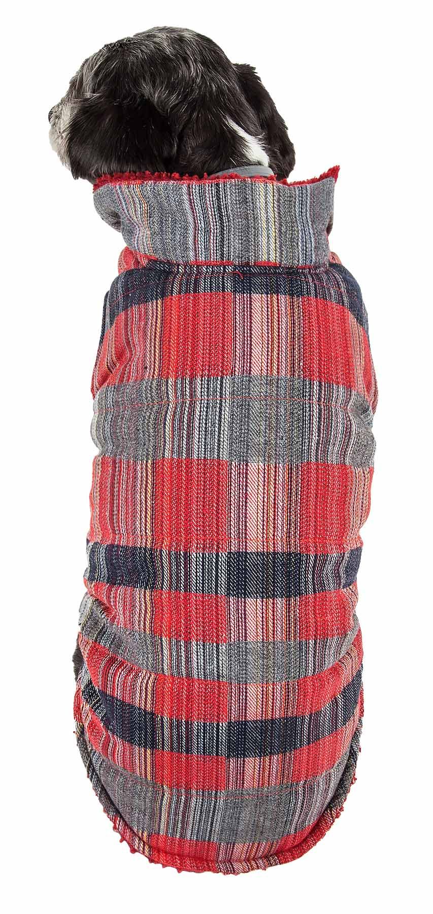 Tartan Classical Plaided Insulated Dog Coat Jacket