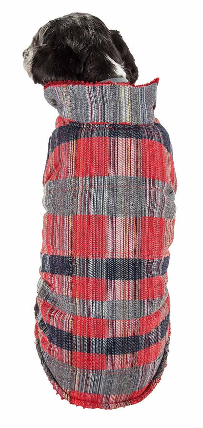 Tartan Classical Plaided Insulated Dog Coat Jacket