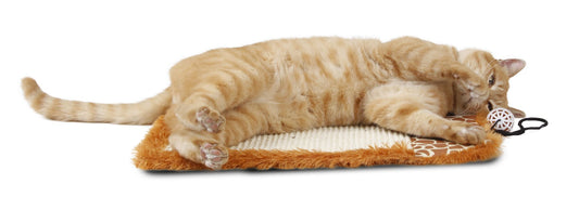 Eco-Natural Sisal and Jute Hanging Carpet Cat Scratcher with Toy