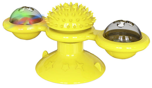Rotating Suction Cup Spinning Cat Toy