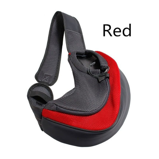 Pet Puppy Carrier S/L Outdoor Travel Dog Shoulder Bag Mesh Oxford