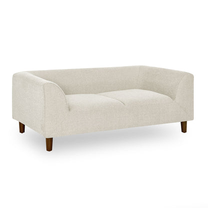 Pet Sofa with Backrest and Armrests, Modern Rectangular Pet Sofa